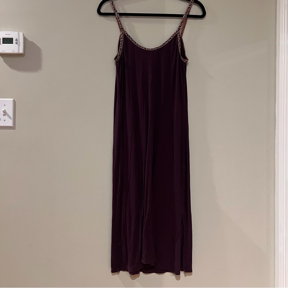 Victoria’s Secret Ribbed Maroon Dress - Picture 3 of 8